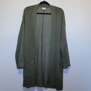 Westport Women's 2X Open Front Cardigan with Pockets